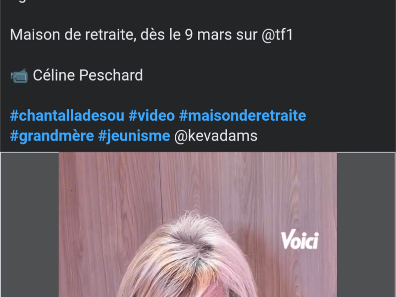 Chantal Ladesou rêve de chat et d&rsquo;enfants dans les maisons de retraite&nbsp;💚