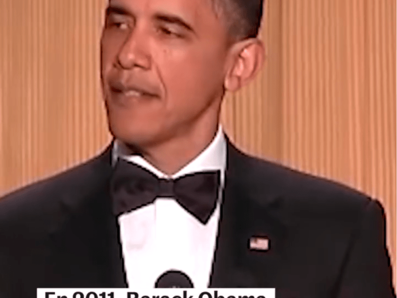 Vidéo comment Obama a cassé Trump en 2011&nbsp;😜