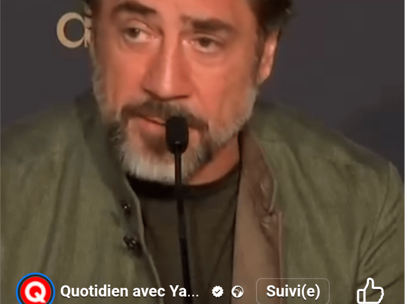 Javier Bardem dénonce certains comportements&nbsp;machistes