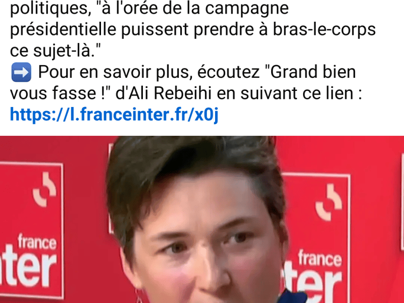 GRAVE. l eco-anxiété, faut arrêter de remplir les cabinets de psy avec&nbsp;ça